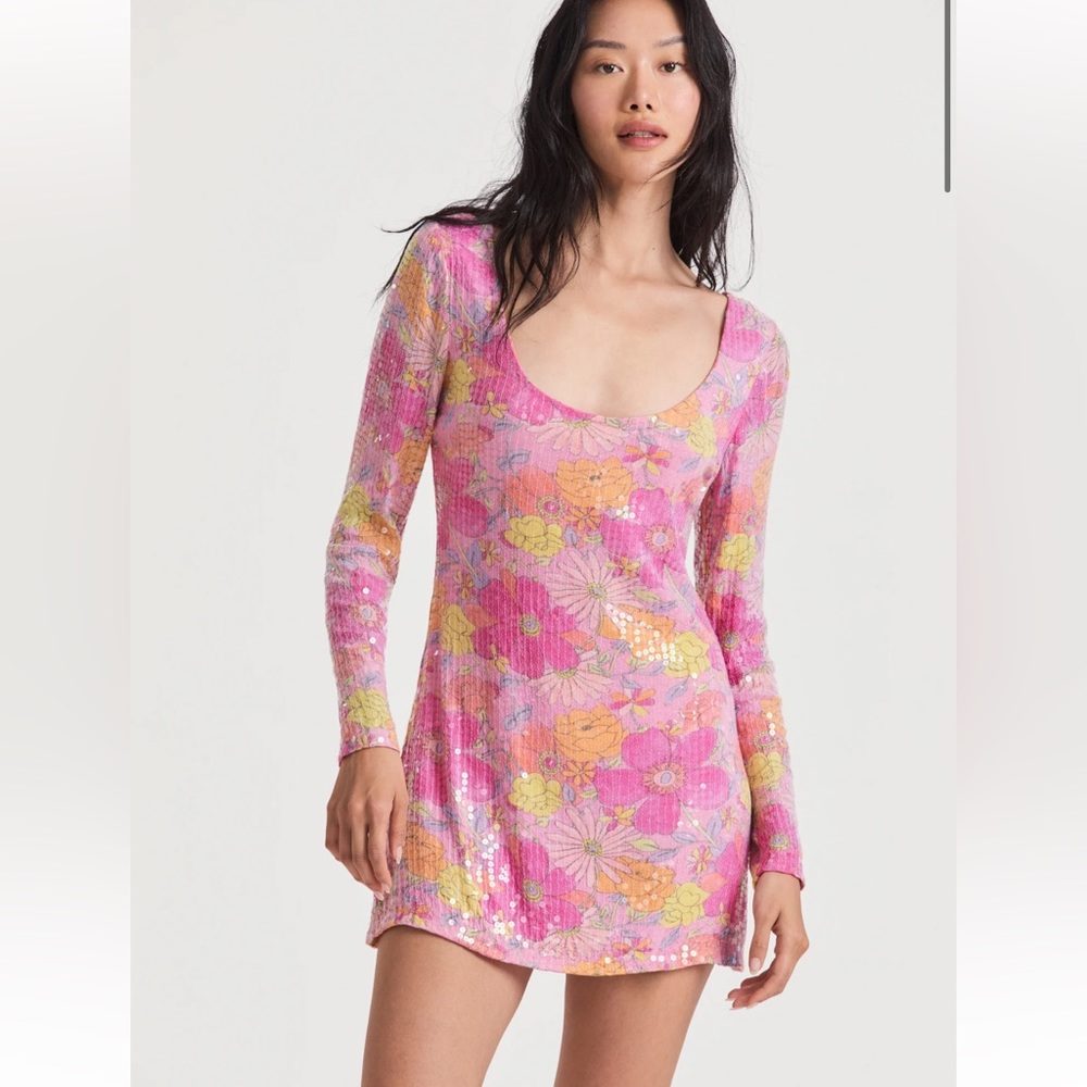 Love Shack Fancy Rupert Mini Dress Size M